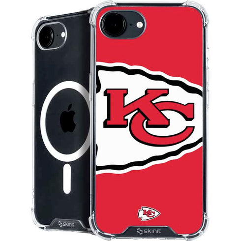 NFL Kansas City Chiefs Large Logo iPhone 16e MagSafe Case