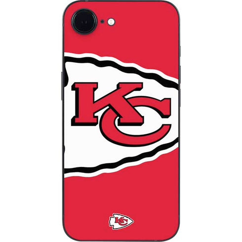 NFL Kansas City Chiefs Large Logo iPhone 16e Skin