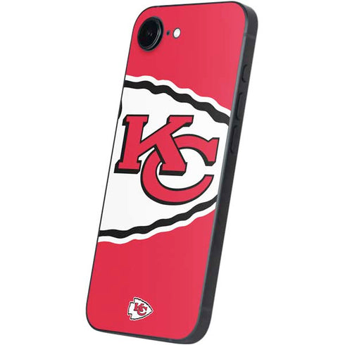 NFL Kansas City Chiefs Large Logo iPhone 16e Skin