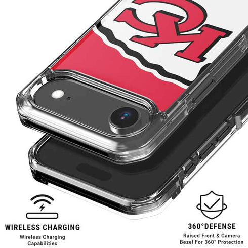 NFL Kansas City Chiefs Large Logo iPhone 17 Air Clear Case