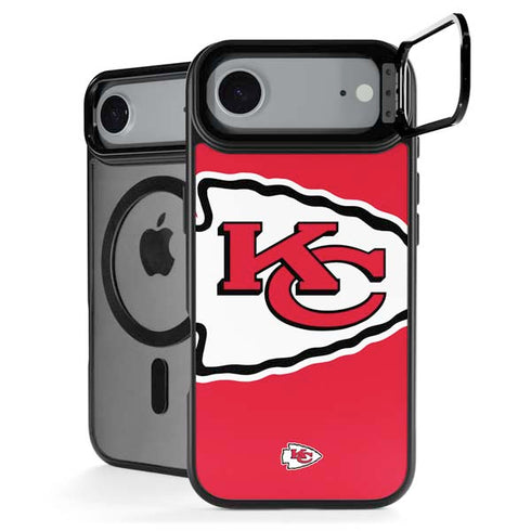 NFL Kansas City Chiefs Large Logo iPhone 17 Air Kickstand Case