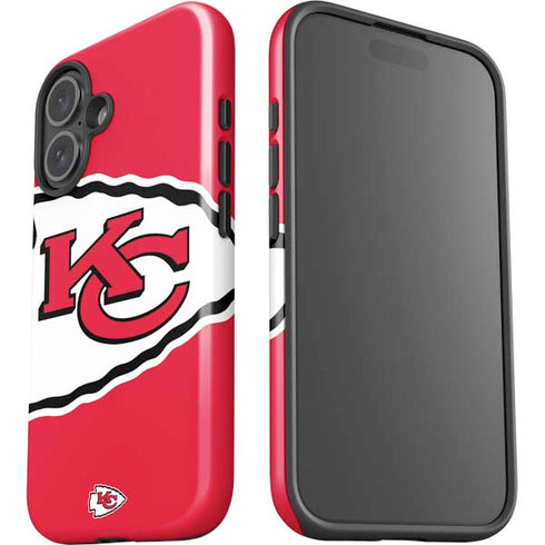 NFL Kansas City Chiefs Large Logo iPhone 17 Impact Case
