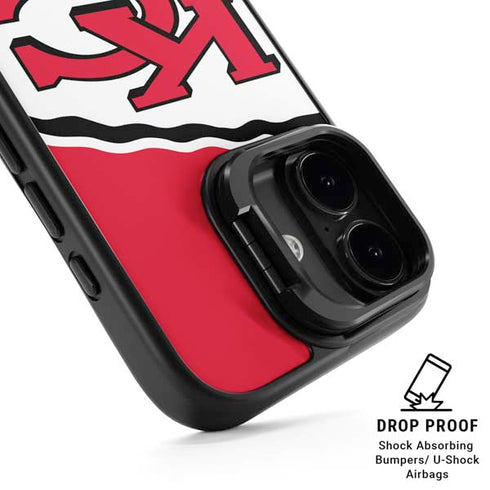 NFL Kansas City Chiefs Large Logo iPhone 17 Kickstand Case