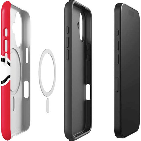 NFL Kansas City Chiefs Large Logo iPhone 17 Magsafe Impact Case