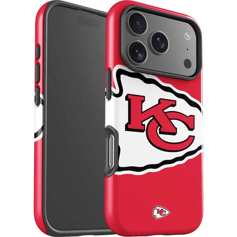 NFL Kansas City Chiefs Large Logo iPhone 17 Pro Max Impact Case