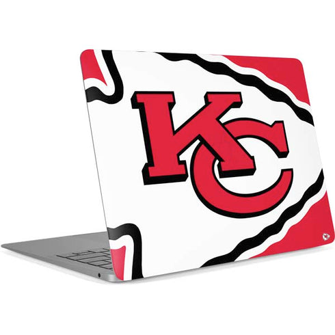 NFL Kansas City Chiefs Large Logo Apple MacBook Air Skin