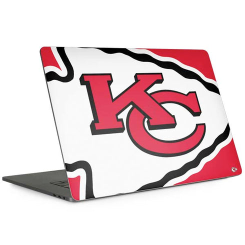 NFL Kansas City Chiefs Large Logo MacBook Skins