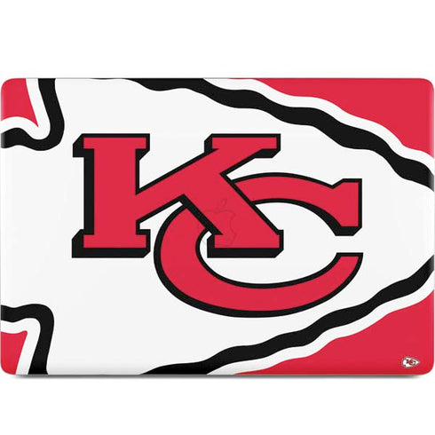 NFL Kansas City Chiefs Large Logo MacBook Skins