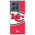 NFL Kansas City Chiefs Large Logo Moto G 5G (2025) Clear Case