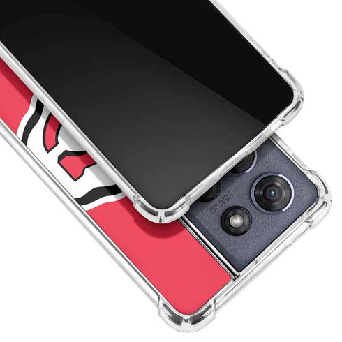 NFL Kansas City Chiefs Large Logo Moto G Power 5G (2025) Clear Case