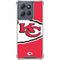 NFL Kansas City Chiefs Large Logo Moto G Stylus 5G (2025) Clear Case