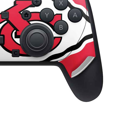 NFL Kansas City Chiefs Large Logo Nintendo Switch 2 (2025) Pro Controller Skin