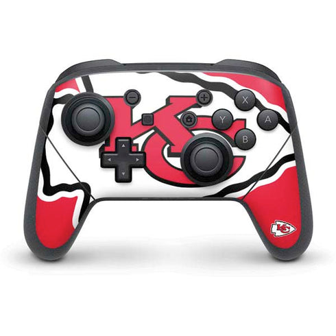 NFL Kansas City Chiefs Large Logo Nintendo Skins