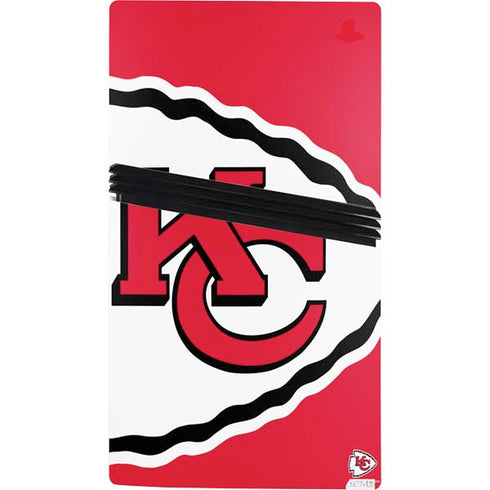 NFL Kansas City Chiefs Large Logo PS5 Pro Console Skin