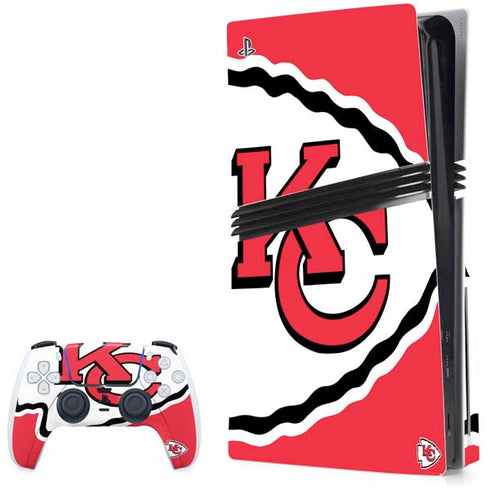 NFL Kansas City Chiefs Large Logo PlayStation PS5 Skins