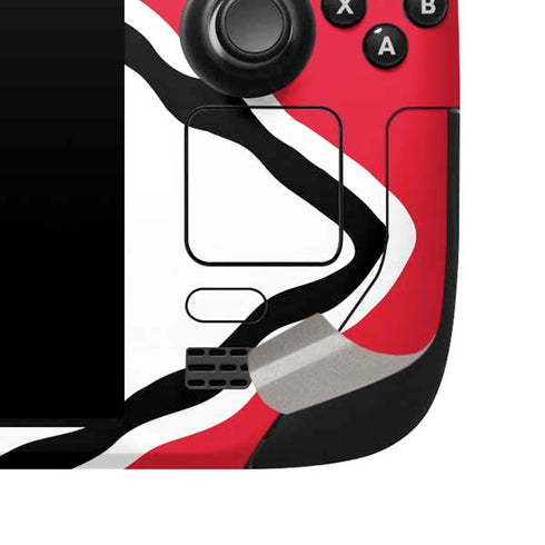 NFL Kansas City Chiefs Large Logo Steam Deck Handheld Gaming Computer Skin