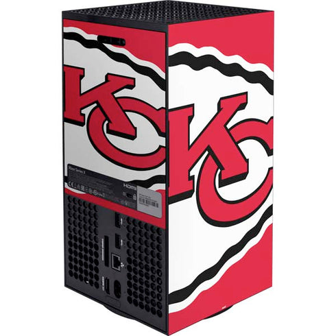 NFL Kansas City Chiefs Large Logo Xbox Series X Bundle Skin