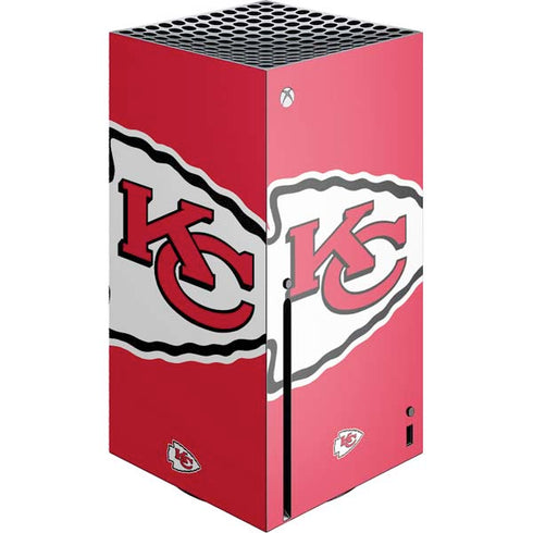 NFL Kansas City Chiefs Large Logo Xbox Series X Skins