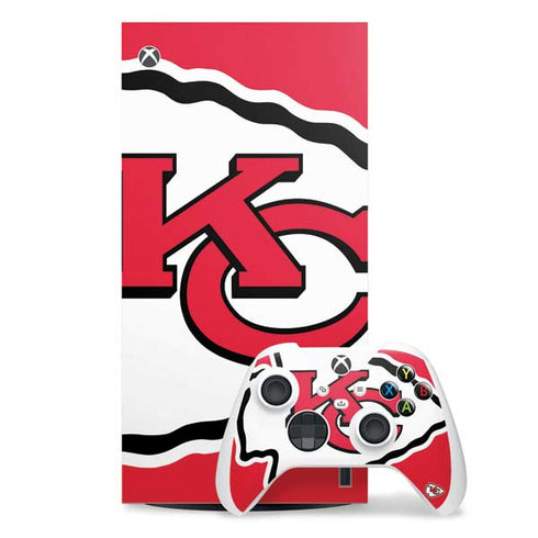 NFL Kansas City Chiefs Large Logo Xbox Series X Skins