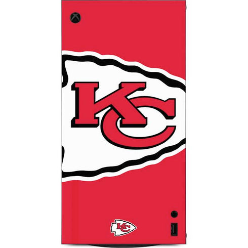 NFL Kansas City Chiefs Large Logo XBox Series X Digital Edition Console Skin