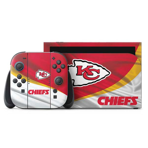 NFL Kansas City Chiefs Nintendo Switch 2 (2025) with Joy-Con Skin