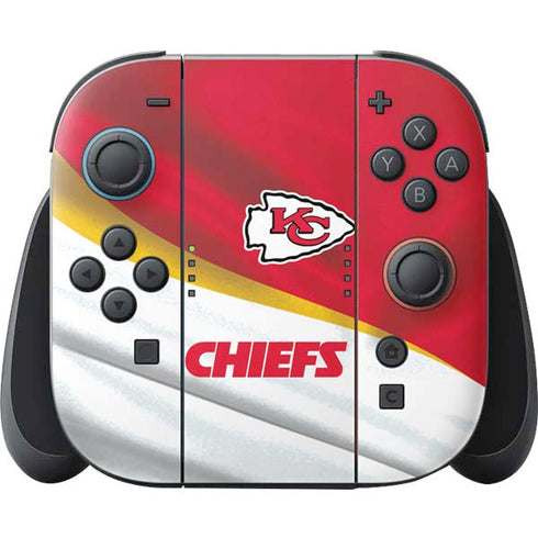 NFL Kansas City Chiefs Nintendo Switch 2 (2025) Joy-Con Controller Skin