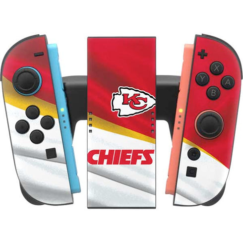 NFL Kansas City Chiefs Nintendo Switch 2 (2025) Joy-Con Controller Skin