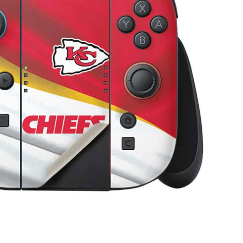NFL Kansas City Chiefs Nintendo Switch 2 (2025) Joy-Con Controller Skin