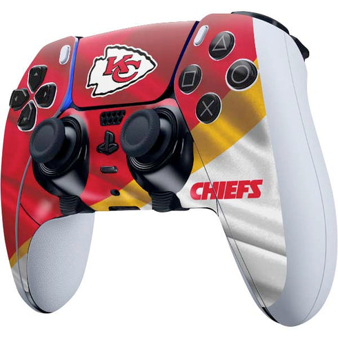 NFL Kansas City Chiefs PS5 DualSense Edge Pro Controller Skin