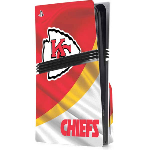 NFL Kansas City Chiefs PS5 Pro Disk Console Skin