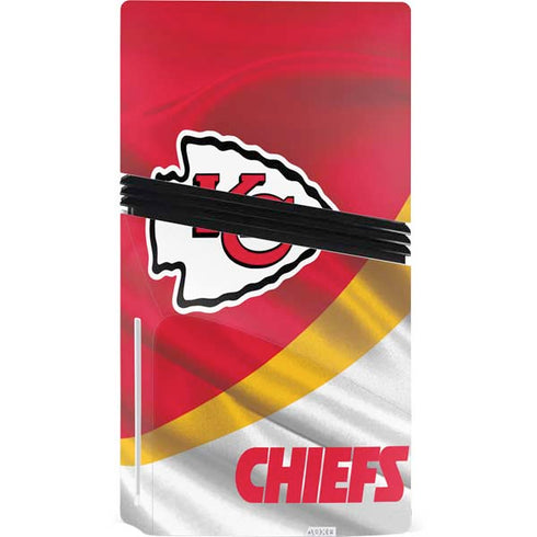 NFL Kansas City Chiefs PS5 Pro Disk Console Skin