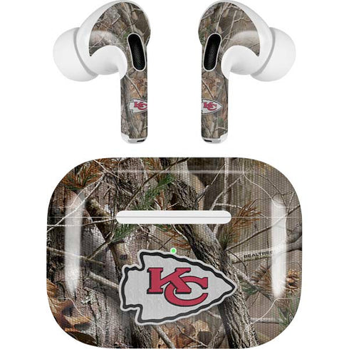 NFL Kansas City Chiefs Realtree AP Camo AirPods Pro 2nd Gen Skin