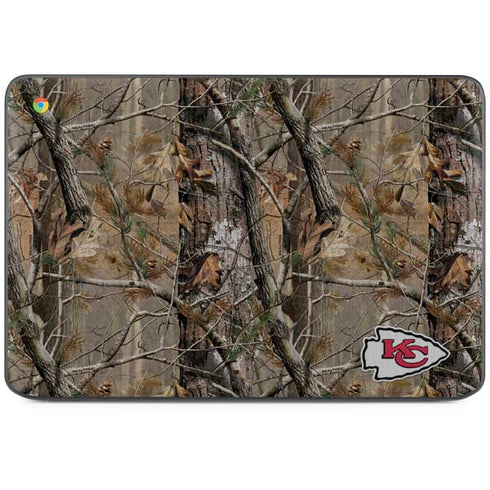 NFL Kansas City Chiefs Realtree AP Camo HP Chromebook Skin