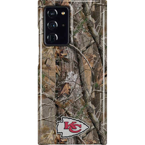 NFL Kansas City Chiefs Realtree AP Camo Galaxy Cases