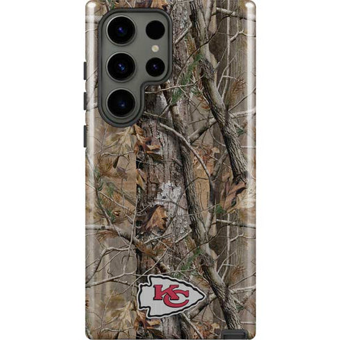 NFL Kansas City Chiefs Realtree AP Camo Galaxy S23 Ultra Pro Case