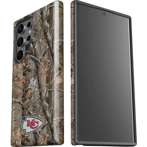 NFL Kansas City Chiefs Realtree AP Camo Galaxy S23 Ultra Pro Case