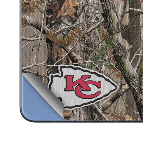 NFL Kansas City Chiefs Realtree AP Camo Galaxy Z Fold5 5G Skin