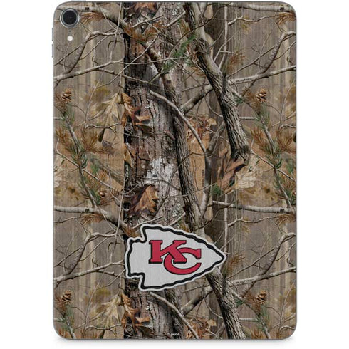 NFL Kansas City Chiefs Realtree AP Camo Apple iPad Pro Skin