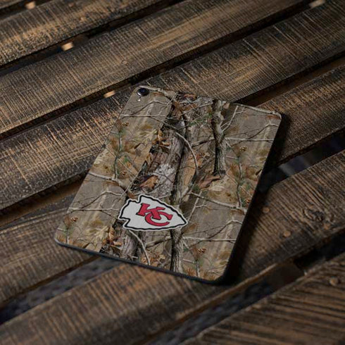 NFL Kansas City Chiefs Realtree AP Camo Apple iPad Pro Skin