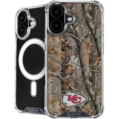 NFL Kansas City Chiefs Realtree AP Camo iPhone 16 MagSafe Case