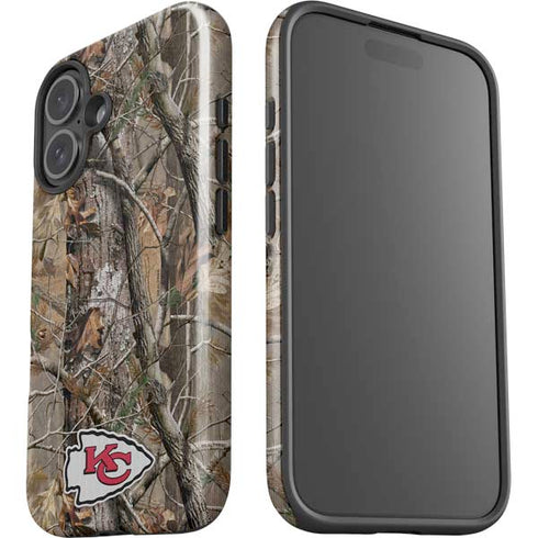 NFL Kansas City Chiefs Realtree AP Camo iPhone 16 Plus Impact Case