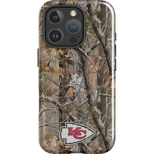 NFL Kansas City Chiefs Realtree AP Camo iPhone 16 Pro Max Impact Case