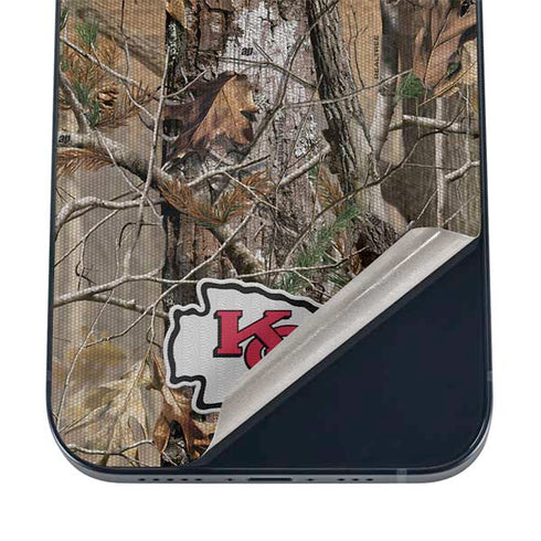 NFL Kansas City Chiefs Realtree AP Camo iPhone 16 Skin