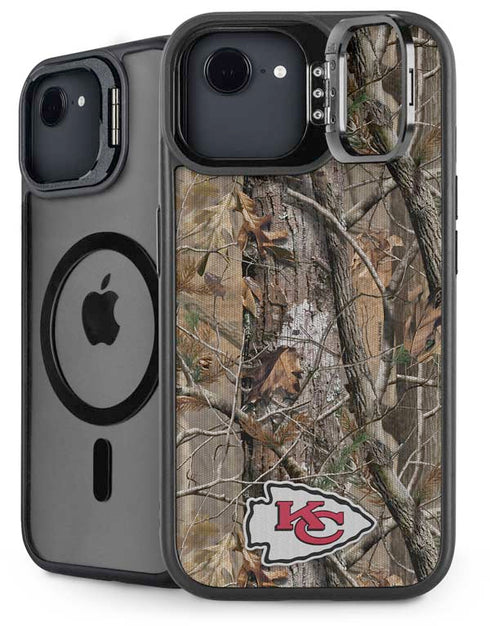NFL Kansas City Chiefs Realtree AP Camo iPhone 16e Kickstand Case