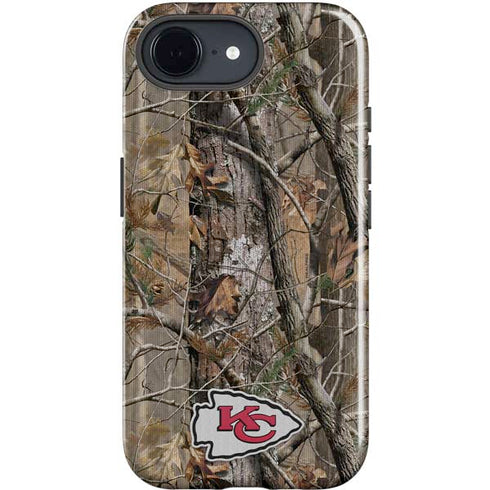 NFL Kansas City Chiefs Realtree AP Camo iPhone 16e Impact Case