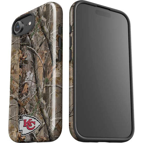 NFL Kansas City Chiefs Realtree AP Camo iPhone 16e Impact Case
