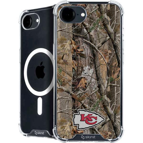 NFL Kansas City Chiefs Realtree AP Camo iPhone 16e MagSafe Case
