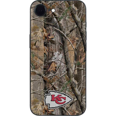 NFL Kansas City Chiefs Realtree AP Camo iPhone 16e Skin