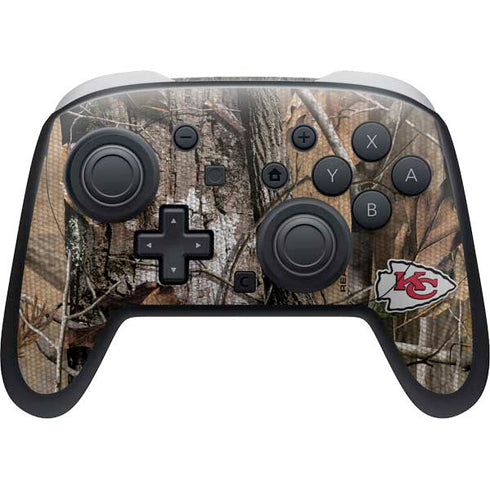 NFL Kansas City Chiefs Realtree AP Camo Nintendo Skins