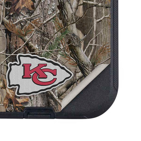 NFL Kansas City Chiefs Realtree AP Camo Otterbox Defender iPhone Skin